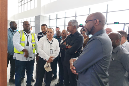  Projecto de Segregação do Caminho de Ferro de Luanda avança com 87,4% de execução física