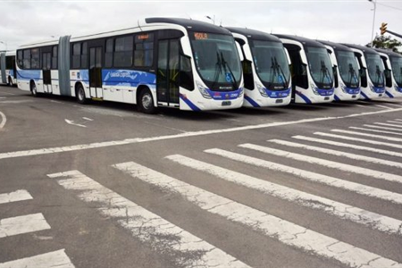 Entrega de Autocarros Articulados