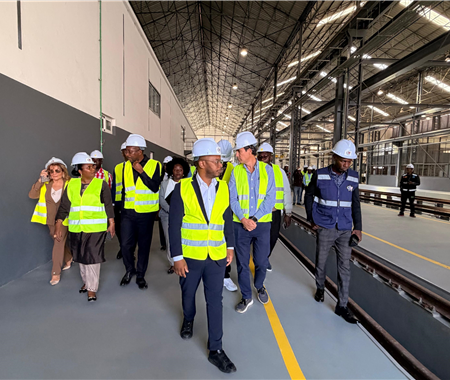 ANTT Recepciona e entrega nova oficina de manutenção dos Caminhos de Ferro de Moçâmedes E.P e reforça modernização do sector