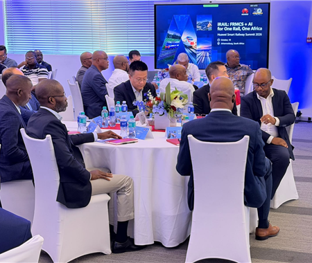 Delegação angolana do MINTRANS participa hoje, 19 de outubro, em Joanesburgo, no Huawei Smart Railway Summit 2026