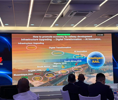 Delegação angolana do MINTRANS participa hoje, 19 de outubro, em Joanesburgo, no Huawei Smart Railway Summit 2026 