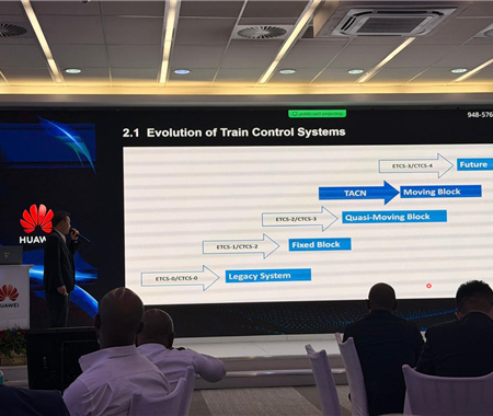 Delegação angolana do MINTRANS participa hoje, 19 de outubro, em Joanesburgo, no Huawei Smart Railway Summit 2026 