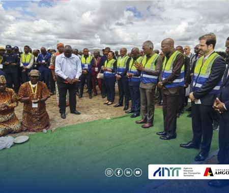 Arranque oficial das obras do Ramal Ferroviário Luena–Saurimo (3 of 4)