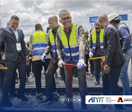 Arranque oficial das obras do Ramal Ferroviário Luena–Saurimo (4 of 4)