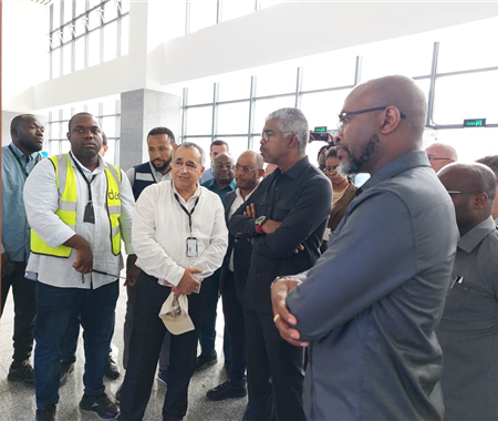  Projecto de Segregação do Caminho de Ferro de Luanda avança com 87,4% de execução física