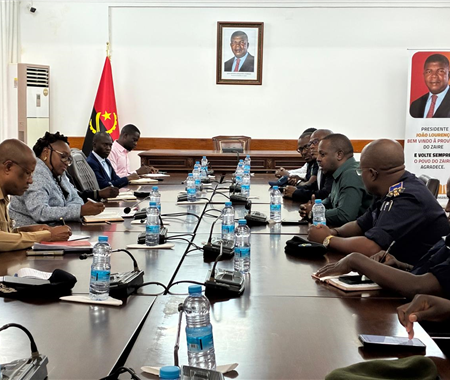 VISITA TÉCNICA DE ACOMPANHAMENTO AO POSTO FRONTEIRIÇO DO ZAIRE/ LUVO