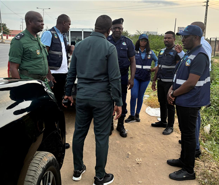 Visita técnica para reforçar a segurança, eficiência logística e a facilitação do comércio no posto Fronteiriço do Luvo, Zaire (3 of 3)